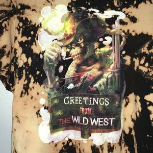 Lexa Vonn One of a kind cotton tie-dye graphic tee